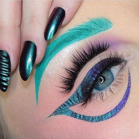 So how are these? Eye makeup designs!