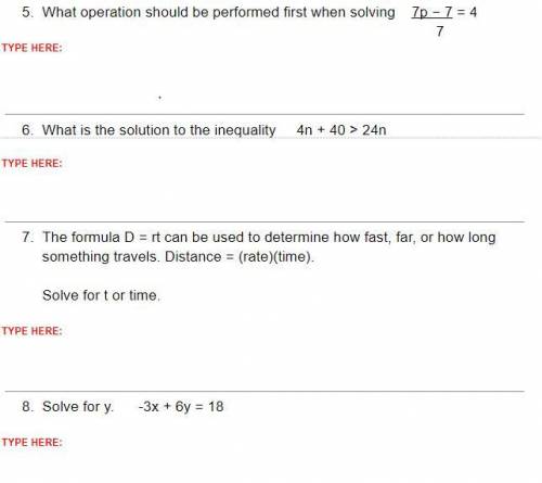 4 questions math pls answer im stuck and ty
