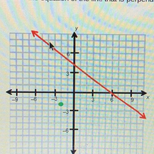 What is the equation of the line that is perpendicular to y=-2/3x+4 and that passes through (-2,-2)