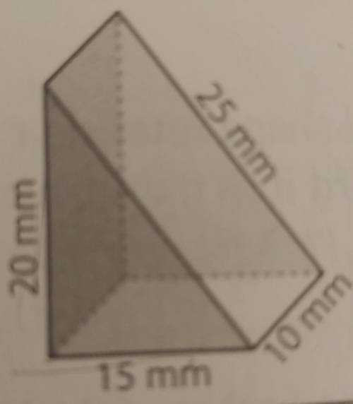 Find the surface area of the prison