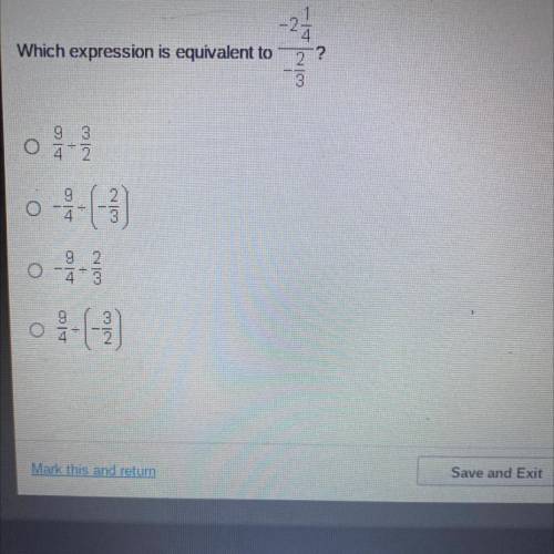 Which expression is equivalent to
2
3
93
42
9
o
92
O43
3