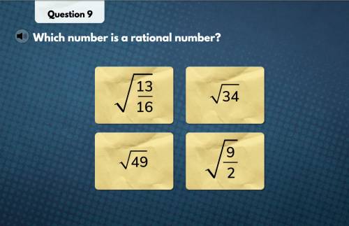 20 pts! which number is a rational number?