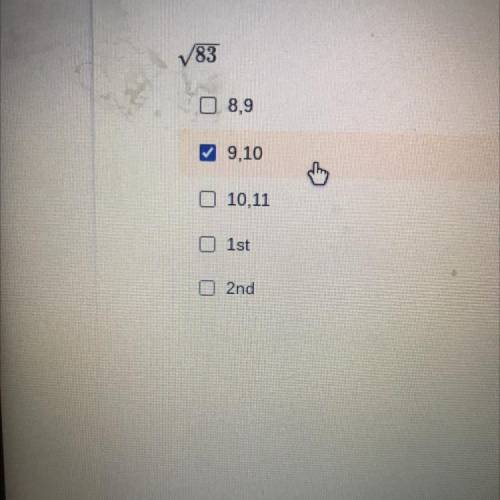 What does 1st and 2nd mean ?