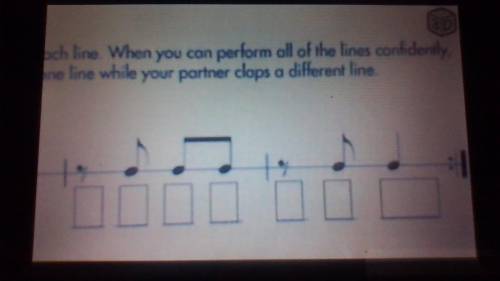 i need the rhythm claps/numbers for this violin music label each answer with picture 1 2 and so on