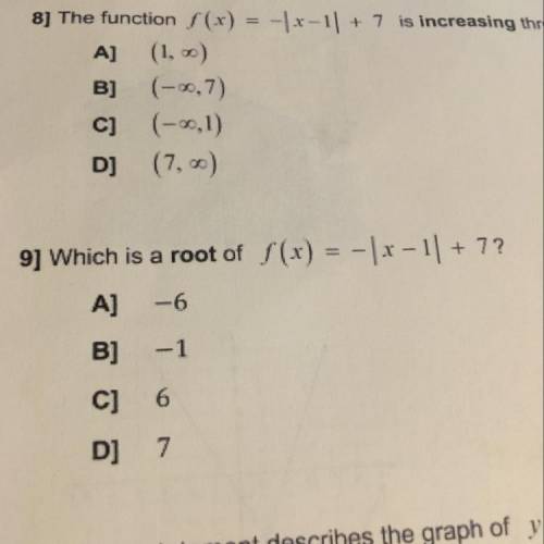 Help with anwser 9. Please be serious. Also explain. I’ll give a ton of points.
