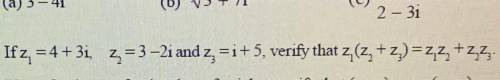 Kindly help me with this question. (Chapter - Complex Numbers)