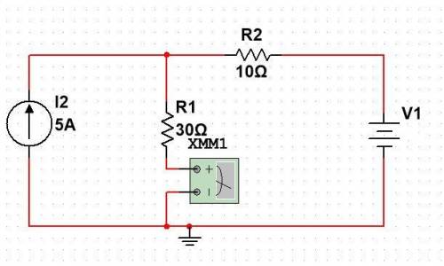 I have a circuit as shown below. Lets say i dont know the value of V1 but i want to find the power
