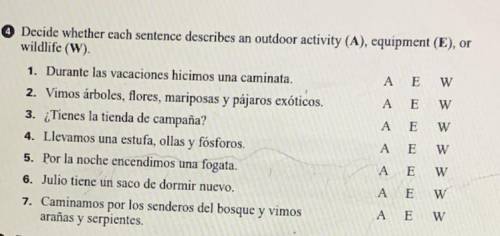 Can someone help me with my Spanish