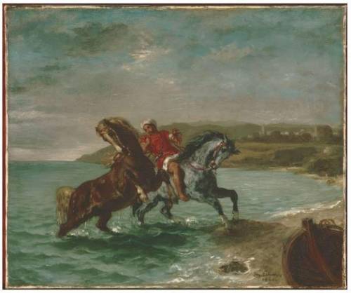 PLZZ HELP!!

Assignment:
Take a minute to really study Ferdinand-Victor-Eugene Delacroix’s Horses