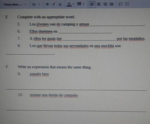 Spanish speaker plss help me with my work plss