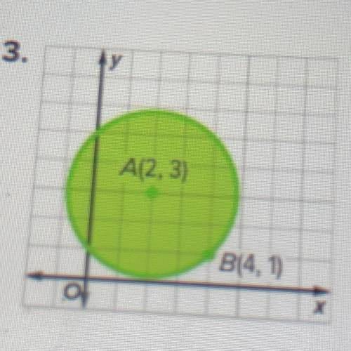 Find the perimeter or circumference and area of each figure if each unit on the graph measures

1