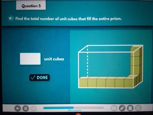 Find the total number of unit cubes that fill the entire prism