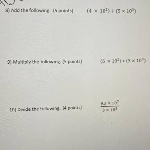 PLEASE HELP ASAP FOR THE THREE QUESTIONS