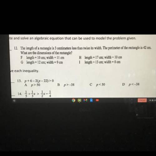 Can someone help me on question 12 please