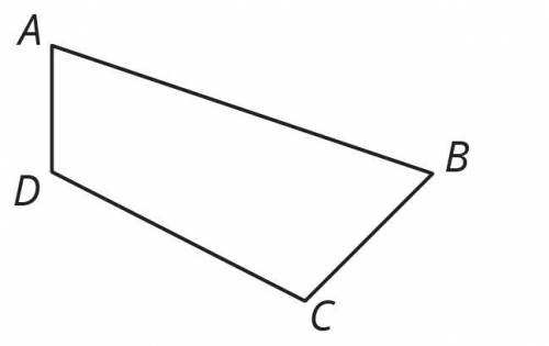Here is quadrilateral ABCD.

Draw the image of quadrilateral ABCD after each rotation using B as c