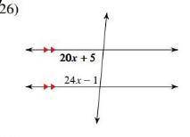 Find the measure of the angle indicated in bold.