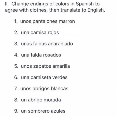 10 got cut off but it’s

10.unos calcetines cafe my teacher expected me to already know Spanish bu
