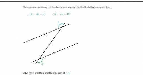 ANSWER FOR Khan Academy, Equation practice with Angles.