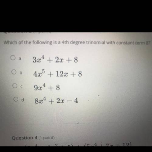 Help me please! My math test!
