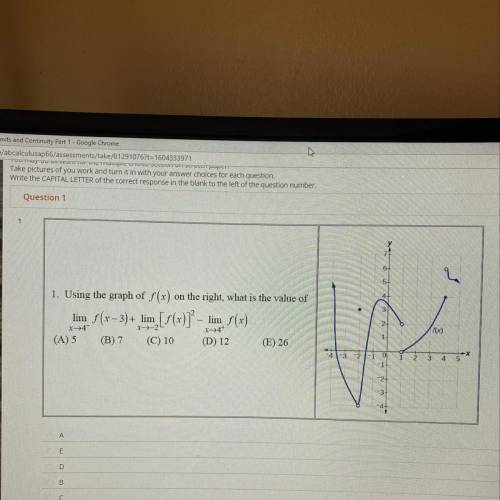 Pls help Ap Calculus Question