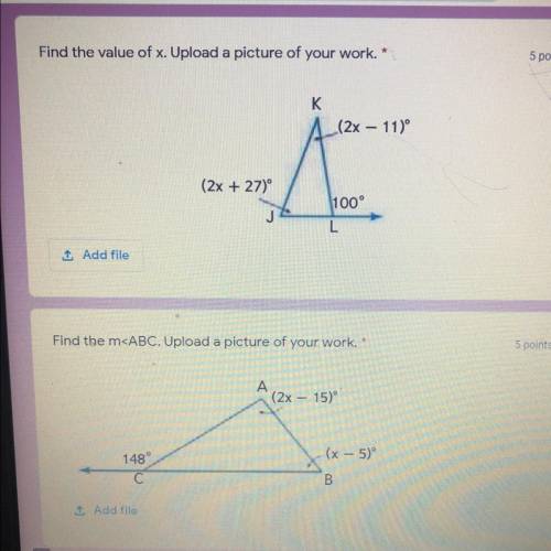 Can anyone please help with these 2 questions. If you can, please show step-by-step.
