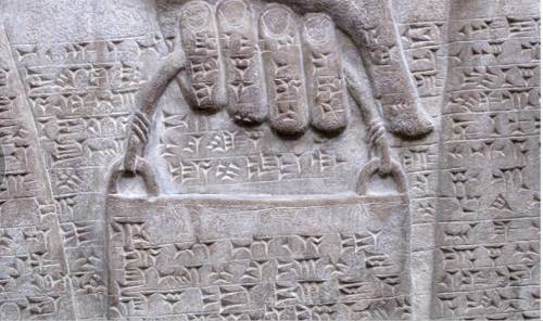 PLZ HELP ME!!

Examine this picture. It shows an Assyrian artifact called a relief sculptureWhat c