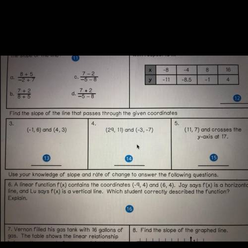 Can someone help me with 13,14,15 and 16 please