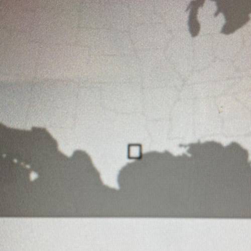 What major city can be found in the area outlined by the black square?

A. Jacksonville
B. Indiana
