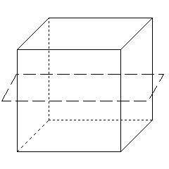 PLEASE HELP, I WILL MARK BRANLIEST AND THANKS!!!

Draw the shape made by slicing the CUBE (THINK: