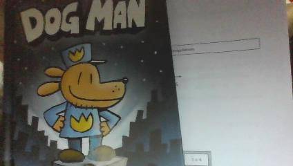 This is just a small question for points because i am feeling generous . the book is dog man. Petey