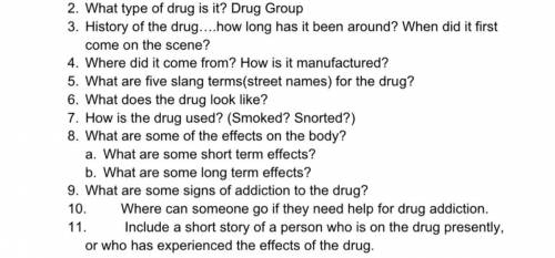 My drug topic is “ Valium” .. Can someone please help me answer most of these questions for it?
