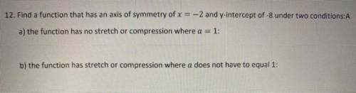 Please please help me answer a and b
