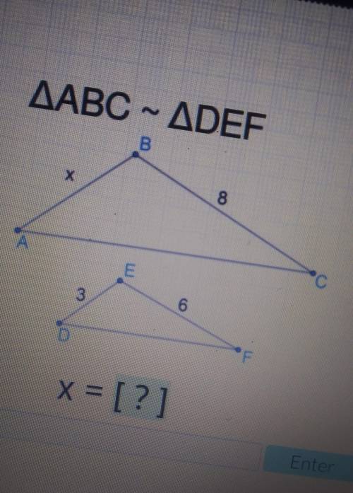 ABC~DEF similar polygons