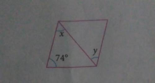 HELP ME WITH THIS EASY QUESTIONS!!!

HELP ME WITH BASIC POLYGON :(the diagram shows a rhombus. Fi
