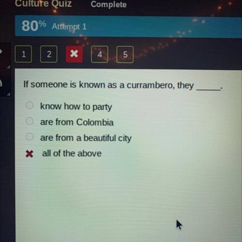 If someone is known as a currambero, they ______.

know how to party
are from Colombia
are from a