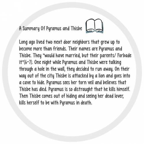 Write a compare-and-contrast essay comparing Ovid's myth Pyramus and Thisbe^ prime prime with the p