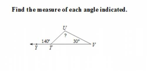 What is the missing angle?