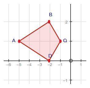 Question 13(Multiple Choice Worth 1 points)

(02.01, 02.02 MC)
Kite ABCD is translated (x − 2, y +