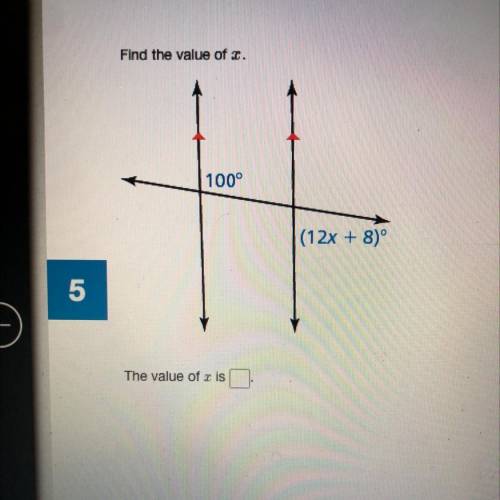 Find the Value of X Help please ASAP