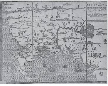 This early map of New England was published in 1677.

Which of the following names the group best
