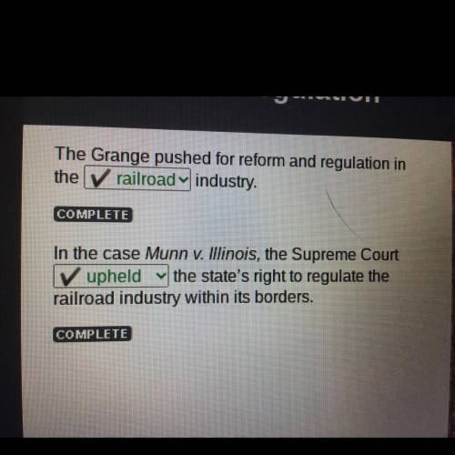 In the case Munn v. Illinois, the Supreme Court

V ____________ the state's right to regulate the