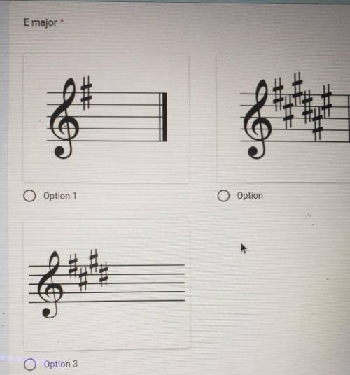Witch one is E major?