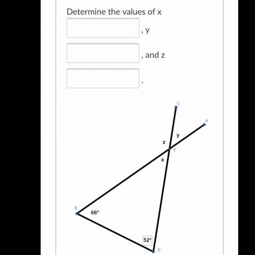 Determine the values of X
