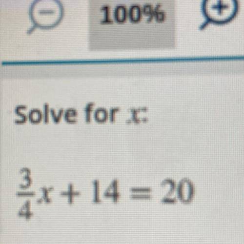 Solve for x 
please help