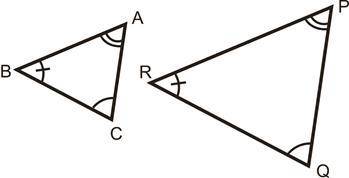 2

Is there enough information to prove that the triangles are congruent?
If yes, provide the corr