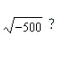 What is the simplest form of square root of -500?