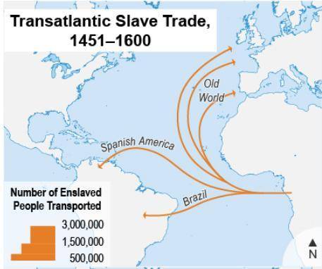 The activity depicted in the maps represents which of the following changes with respect to slavery