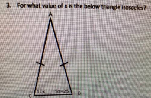 What is the value of x for that answer?