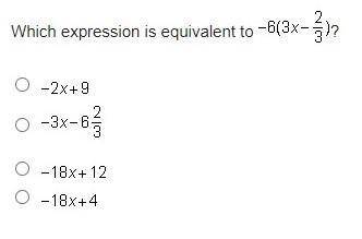 Hello Guys... I really need help on this...

Which expression is equivalent to 
PLEASE HELP ME ON