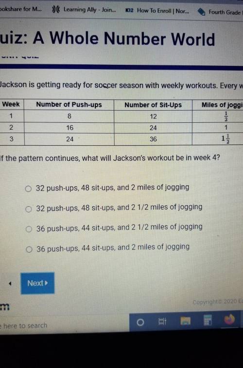 Jackson is getting ready for soccer season with weekly workouts every week increases his work out a
